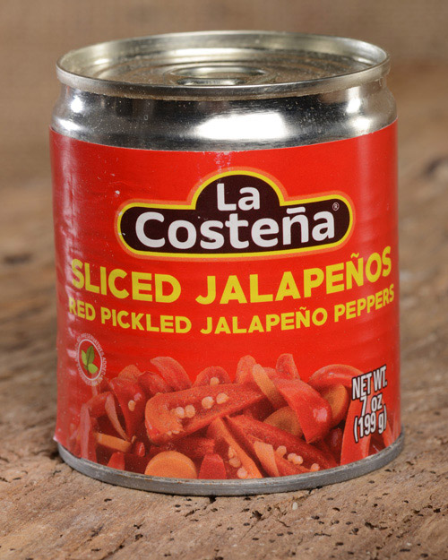 Pickled Sliced Red Jalapenos (200g)-0